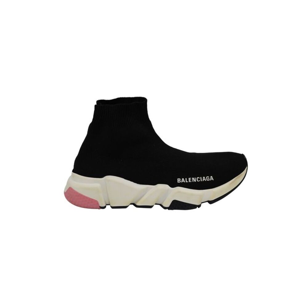 Balenciaga Speed Sock Trainers in Black Knit Polyester